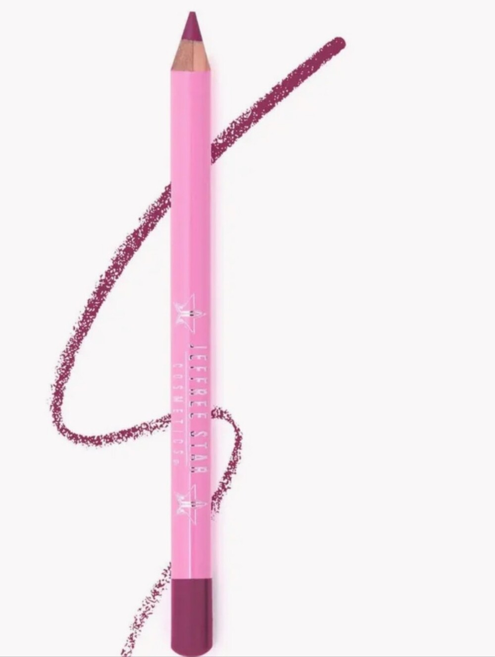 Jeffree Star Velour Lip Liner in Deep Sting - plum pink